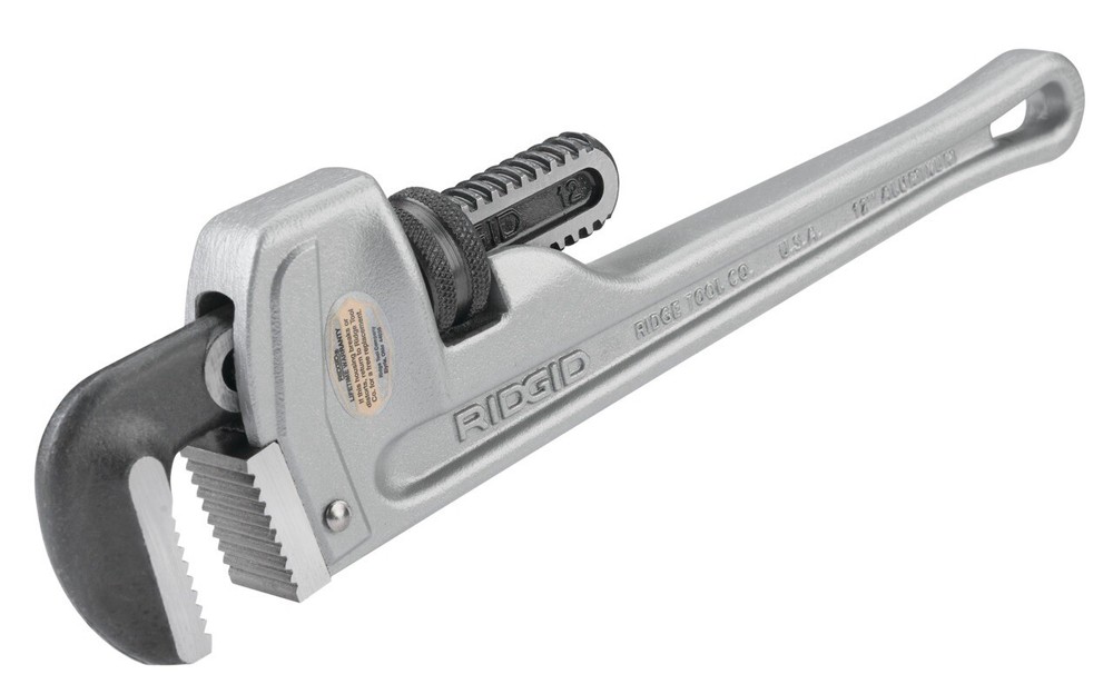 Ridgid 824 Aluminum Pipe Wrench 24in + Ridgid 836 Aluminum Pipe Wrench 36in