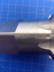 Pipe Tap,Taper,2-11.5,Uncoated,7 Flt WESTWARD 5PXH9