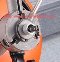For General Wire 3/8-inch Sewer Cable WELD ON Quick-Fix Coupler MADE IN TEXAS