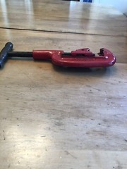 Reed No. 2-4 USA Iron Steel Pipe Cutter, Cuts 1/2-2&Prime; Reed MFG Co. USA WORKS