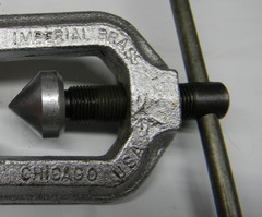 VINTAGE IMPERIAL BRASS FORGED STEEL FLARING TOOL MADE IN CHICAGO USA