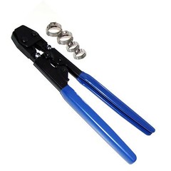 PEX CINCH CRIMP CRIMPING TOOL With 30 1/2 SS CLAMPS