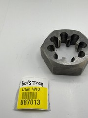 2 Inch &ndash; 8 Pipe Die Nut Hexagon Shape, 3.50 Inch Outside Diameter