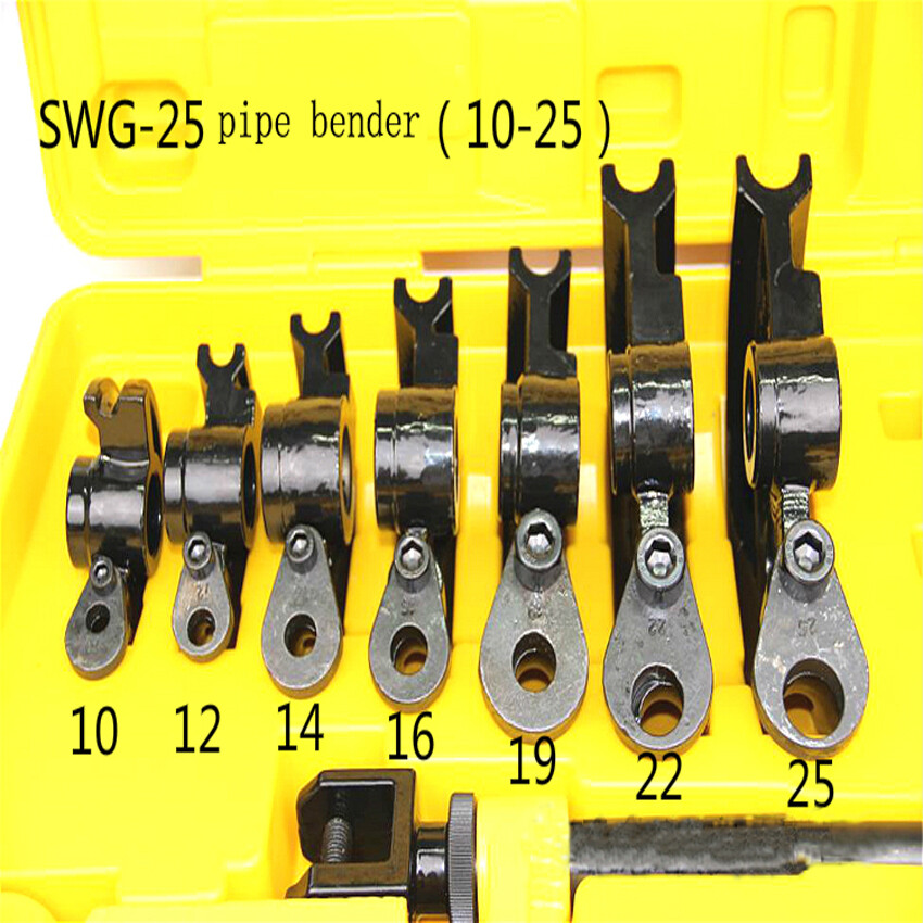 SWG-25 Manual Bending Tool Steel Pipe Aluminum Pipe Pipe Bending Machine New