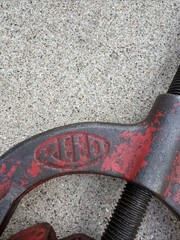Reed H-4 Hinged 4-Wheel Pipe Cutter 2&Prime;&ndash;4&Prime; Steel Stainless Cast Iron Pipe Used