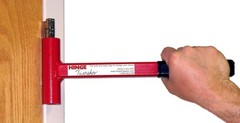 Hinge Tweaker Red Standard Weight Size for .134 Gauge Commercial Door Hinge Adju