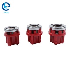 BSPT Pipe Threader 7 Size W/ Handle Pipe Threader Threading 3/8&Prime; To 2&Prime; Dies Set