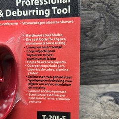 Totaline Imperial 3/16&Prime; Professional Pipe Reaming Deburring Tool USA T 208-F New