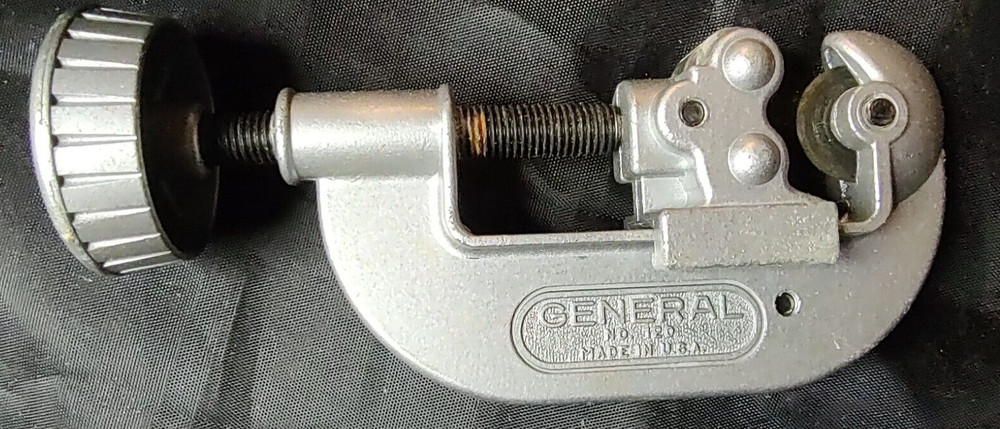 General Tools No. 120 Tubing & Conduit Pipe Cutter MADE IN USA Original Box