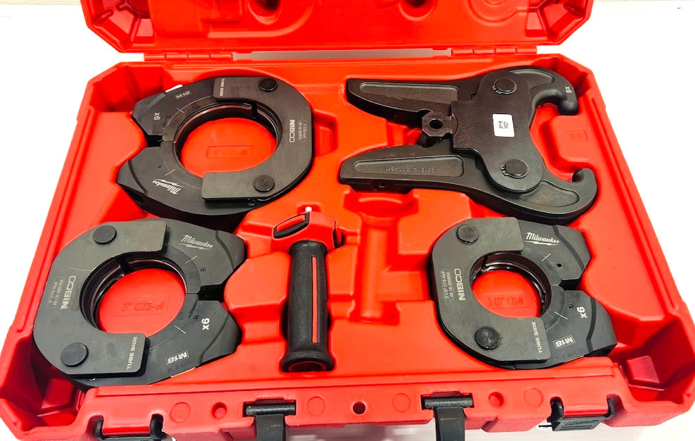 Milwaukee 2-1/2&Prime; &ndash; 4&Prime; NIBCO Press Ring Kit 49-16-2690NX for M18 Press Tool