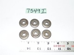 6 New Old Stock 1B Pipe Cutter Wheels 1&Prime; OD x 1/4&Prime; ID x 1/4&Prime; Thick