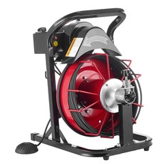 VEVOR Drain Cleaner Machine Electric Drain Auger 50FT x 5/16 Inch Auto Feed
