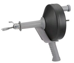 Cobra Products Pistol Grip Power Drum Drain Auger 1/4 In x 25 Ft