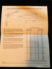 Reed TB08 Tubing Bender, 1-1/2&Prime; Radius, 1/2&Prime; OD Capacity 02747 &ndash; TB 08 Tube