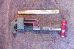 Vintage Reed MFG Co Erie PA 3 Wheeled Roller Cutter No. 2W