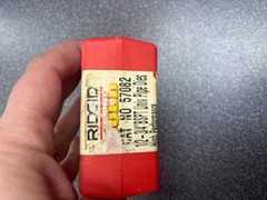 Ridgid CAT 57082 1/2&Prime;-3/4&Prime; BSPT high performance titanium nitride coated die