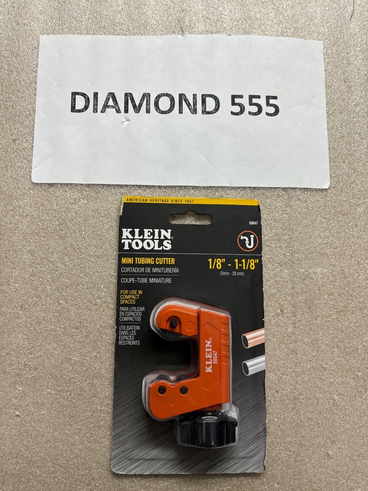 Klein Tools 50047 Compact Mini Tubing Cutter 1/8 Inch To 1 1/8 Inch | 0473
