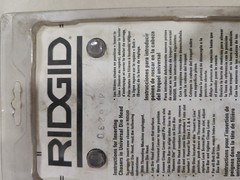Lot of 2 RIDGID 47750 1&Prime;- 2&Prime; NPT Alloy Steel Universal Pipe Threading Dies &ndash; New