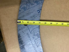 Garlock Style 2900 Industrial Pipe GASKET 29&Prime; ID , 37&Prime; OD