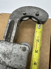 Vintage Pipe Cutter Stamped With US United States Navy Anchor Large Good Shape