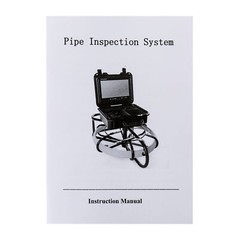 Drain Sewer Camera Pipe Inspection Camera System 60m / 200ft Cable W/9&rdquo; Monitor