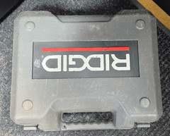 RIDGID MEGAPRESS V2,48553, 6PC KIT,1/2&Prime;-2&Prime;, MISSING 1-1/2&Prime;, HARD CASE, FREE SHIP