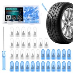 Tire Repair Rubber Nails 35 Pc Self Tapping Kit For Cars Trucks Motorcycles Tube