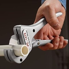 RIDGID 23493 Model PC-1375 ML Single Stroke Plastic Pipe and Tubing Cutter,