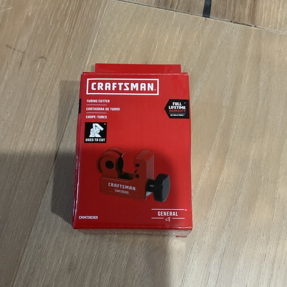CRAFTSMAN CMMT98369 Tubing Cutter for 1/8 in to 5/8 in Pipes