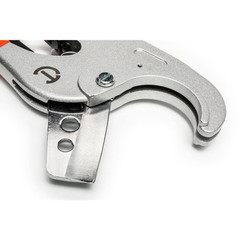 2-1/8 In. Ratcheting PVC Pipe Cutter with Dipped Grips