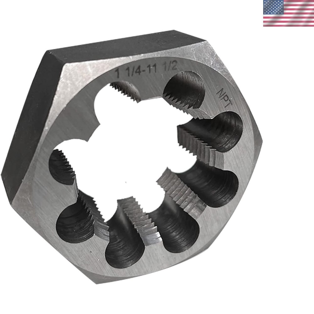 High-Quality NPT Pipe Rethreading Die 1-1/4&Prime;-11 1/2&Prime; &ndash; Carbon Steel Material