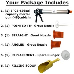 EXCEPTIONAL PRODUCTS &ndash; EP26 &ndash; MORTAR POINTING GROUTING GUN &ndash; 2