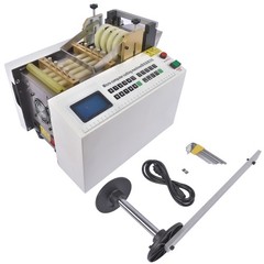 350W YS-100 Auto Heat-shrink Tube Cutting Machine PVC PE Cable Pipe Cutter 110V