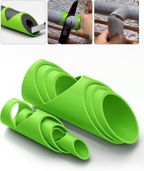 6PCS Pipe Insulation Cutter Guide Set 15mm-52mm Foam Rubber Tube Cutting Tool