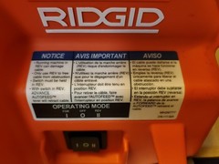 RIDGID PowerClear 120-Volt Drain Cleaning Machine 55808 &ndash; EXCELLENT CONDITION!!!