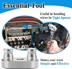 77455 Cable Bender Tool, Connects to 1/2&rdquo; Ratchet, Wire Bender Tool-Maximum