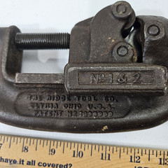 RIGID Heavy Duty No. 1-2 Pipe Cutter Hand Tool 1/8 in To 2&rdquo;