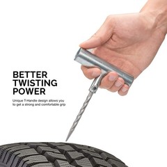 Tooluxe 50002L -35 Piece Tire Repair Universal Heavy Duty Tire Repair Kit wit&hellip;