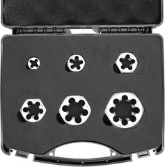 NPT Pipe Die Set 6 Piece Die Set Carbon Steel