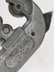 Vintage General Tools No. 120 Tubing & Conduit Pipe Cutter MADE IN USA