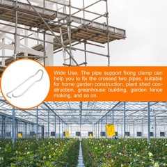 Plant Cages Connector, 5pcs Fit 25mm to 50mm Tube OD, 130x45x85mm