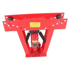12 Ton Tubing Bender Copper Exhaust Pipe Bender Manual Hydraulic With 6 Dies