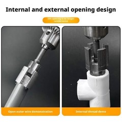 Carbon steel Internal and External Pipe Threading Tool Set 1/2 inch, 3/4 inch