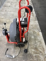 RIDGID K-750 Drain Cleaning Snake Auger Drum Machine For 5/8&rdquo; Or 3/4&rdquo; Cable READ