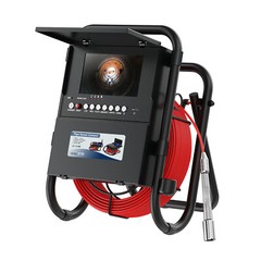 20M Sewer Drain Pipe Inspection Camera with 23mm Endoscope Probe 7&Prime; DVR Recorder