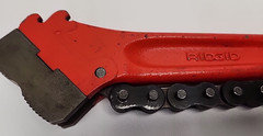 Ridgid 2 1/2&Prime; Pipe & Fittings Wrench C-18 Ridge Tool Company USA Used Condition