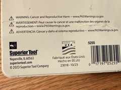 Superior Tool Tub Drain Extractor P/N 5255