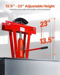 Manual Hydraulic Pipe Bender 12ton 1/2-2in 90-180deg,6 Dies,Adjustable