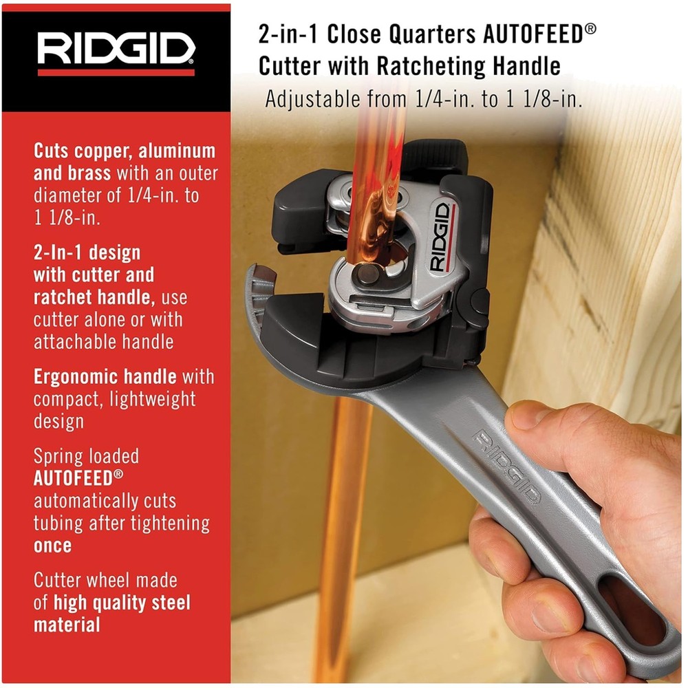 Ridgid 32573 Model 118 2-in-1 Tubing Cutter