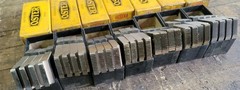 Lot of 7 Oster X-1 Bolt Pipe Dies &ndash; New Old Stock &ndash; Unused &ndash; 1/4 to 2 inch